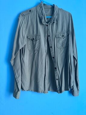 Universal Thread Sage Green Utility Shirt